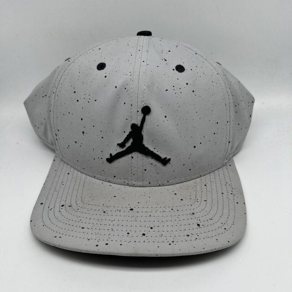 Air Jordan‎ Gray Black Jumpman Hat Snapback Cap Men - Picture 1 of 7